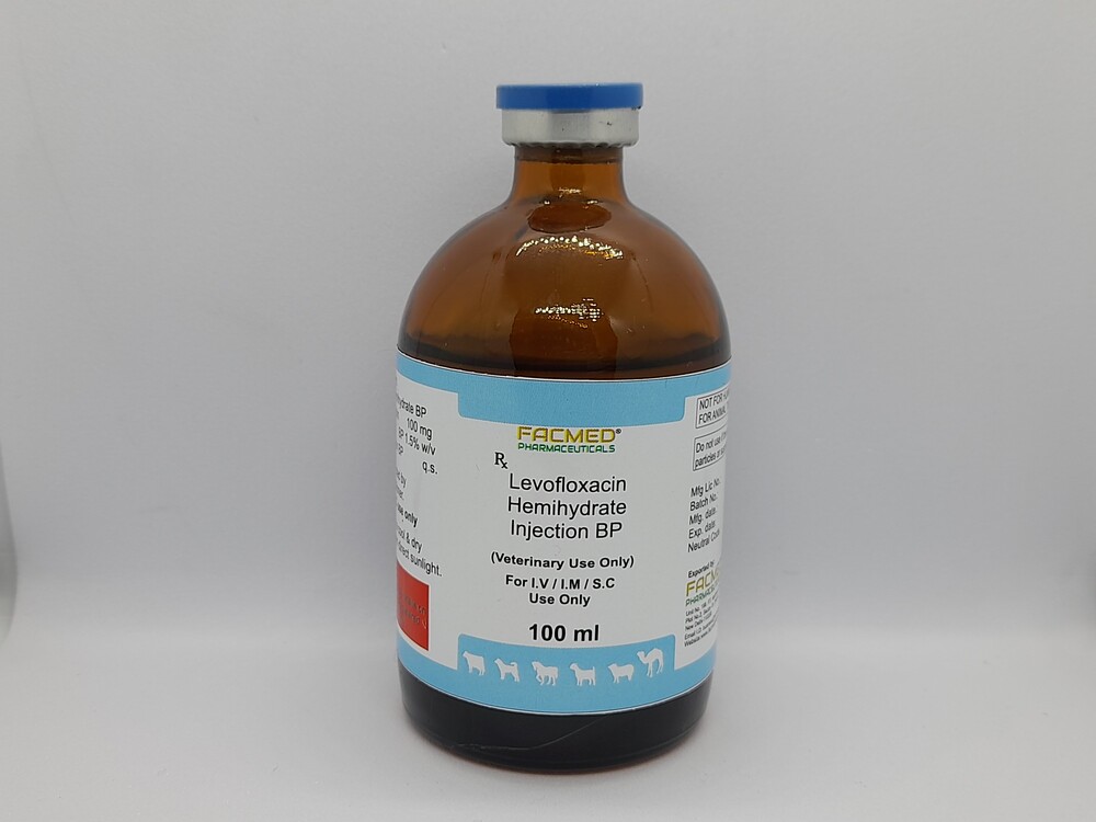 Veterinary Levofloxacin Injection Liquid