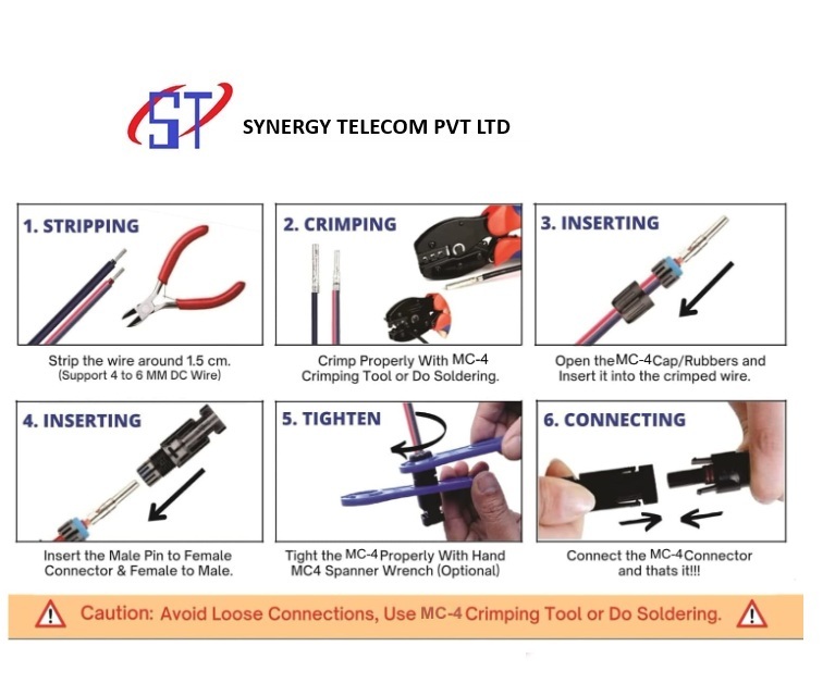 Crimping Tool For Solar Mc4 Connectors - Material: Ms