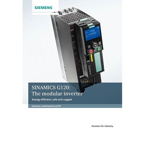 Siemens G120 Pm240 2 4.0Kw 5.0Hp Drive(Power Module) - Color: Black