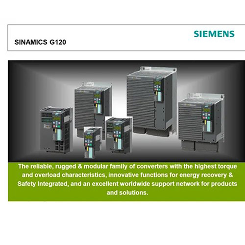 Siemens Sinamics Power Module 240-2 Vfd - Color: Black