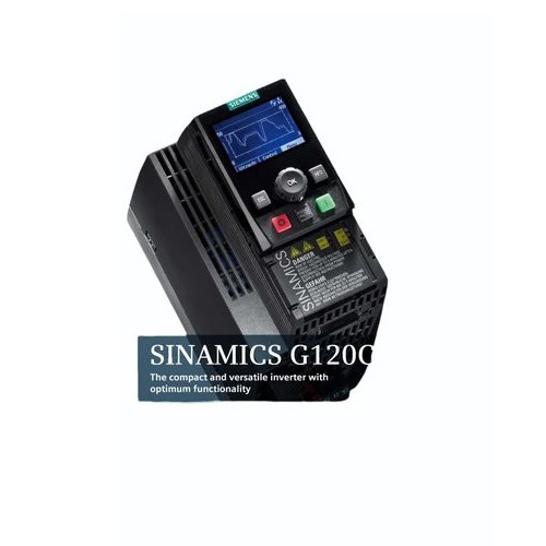 Siemens Vfd Sinamics G120 Ac Drive - Color: Black