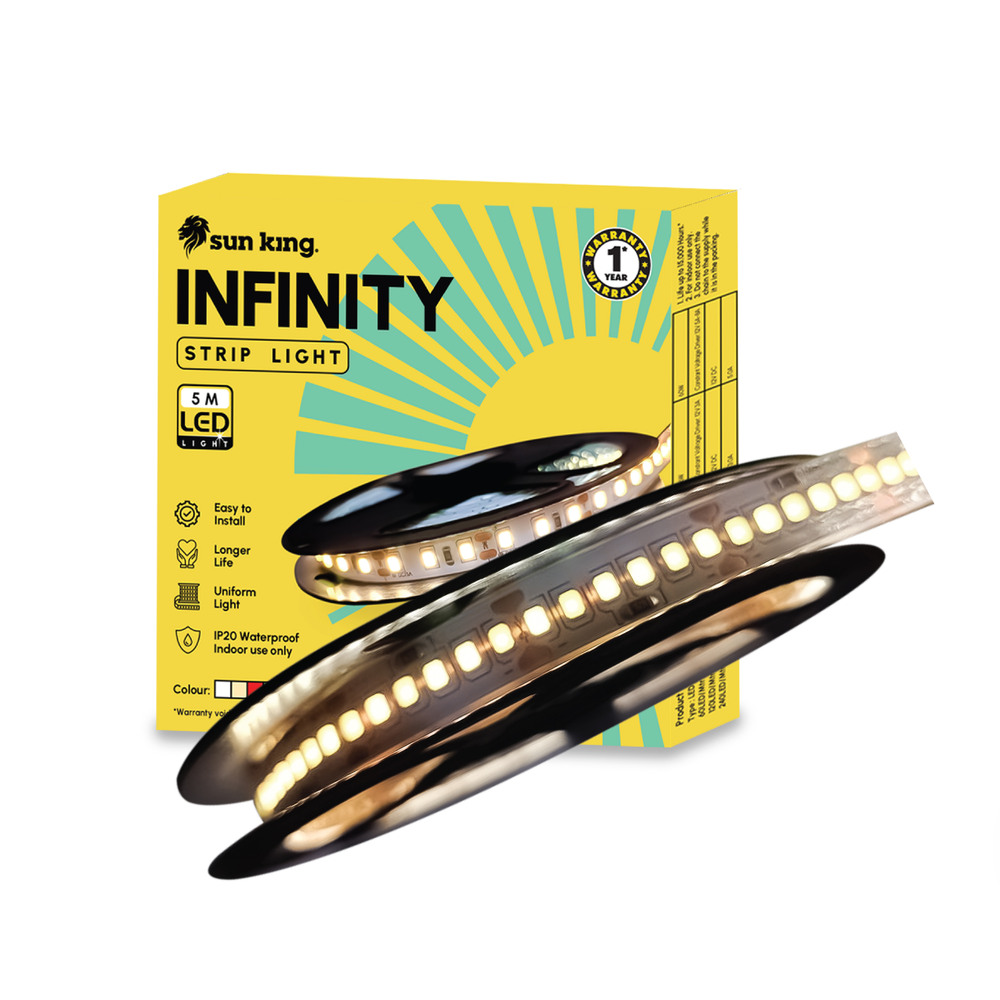 Sun King 120 LED/Metre Strip Light for Outdoor&Indoor Decoration