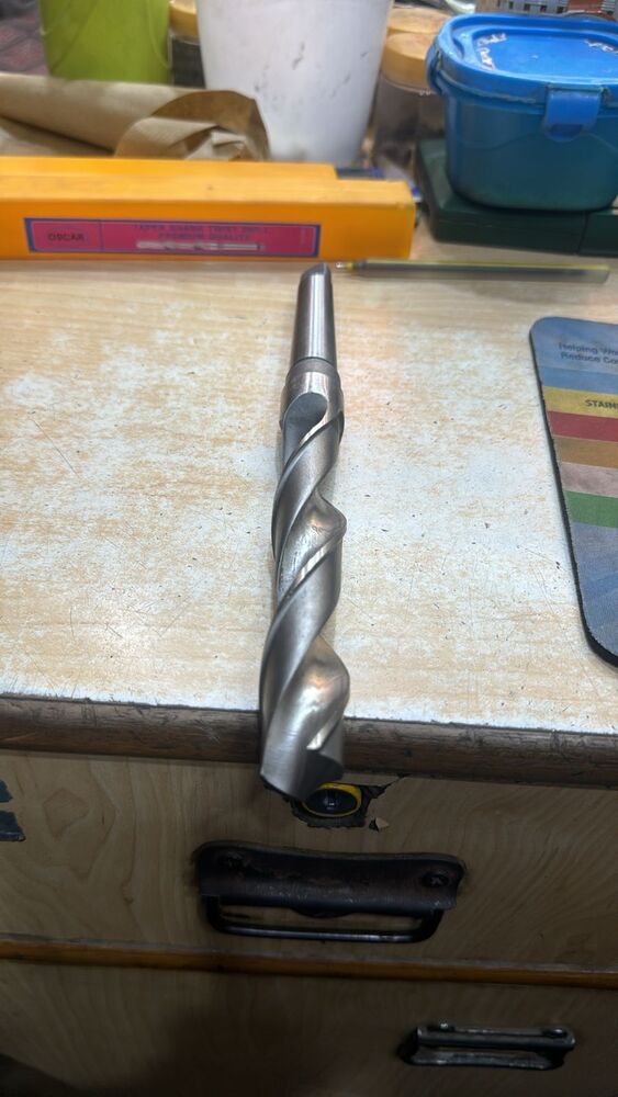 Taper Shank Drill - Color: Silver