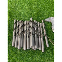 Hss Parallel Shank Drill Bits - High Speed Steel, 10mm Diameter, Silver Color , Durable & Reliable For Industrial Use