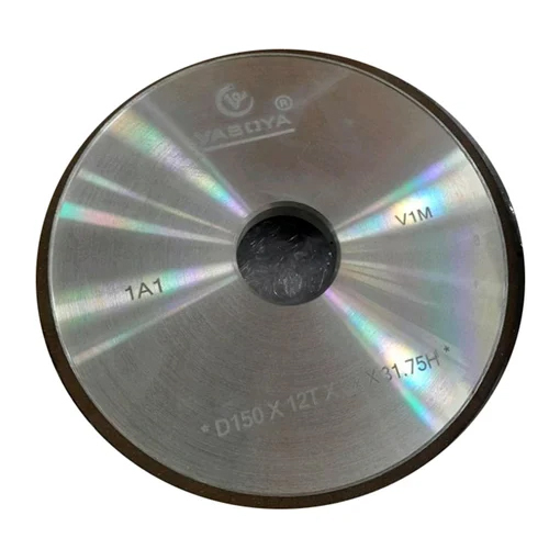 Industrial Resin Bond Diamond Wheel - 150 x 12 x 31.75 mm, 6 mm Thickness | Diamond Abrasive, Round Shape, Heavy-Duty Performance