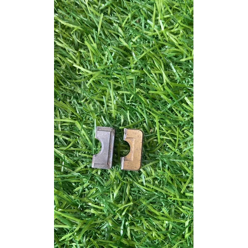 Half Cut Tip For Brazzing - Carbide, 3/4 Inch Length | Polished Black Finish For Industrial Applications