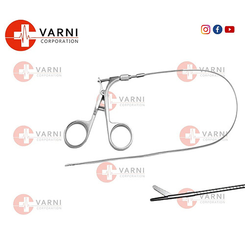 Metallic Polished SS Flexible Forceps