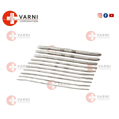 Stainless Steel Pcnl Dilator Set - Color Code: Silver