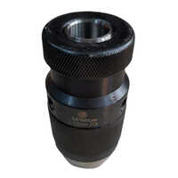 Keyless Drill Chuck - Hss, 3.5 Inch Length, Black | Automatic Bit Change, Manual Power Source, 1-year Warranty