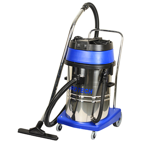 Et-60-2 Industrial Wet And Dry Vacuum Cleaner - Material: Plastic / Metal