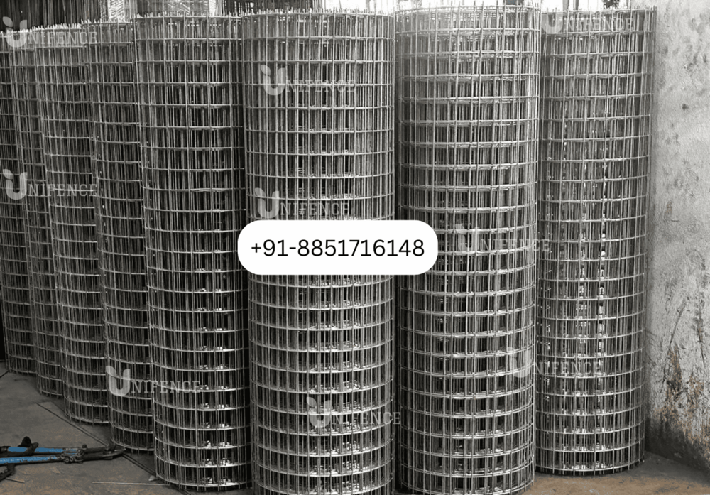 Gi Welded Wire Mesh - Color: Silver