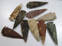 Natural Big Jasper Arrowhead bird Points jasper arrowheads arts crafts