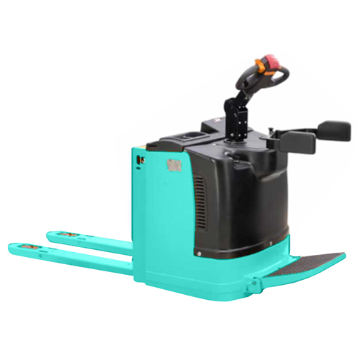 Battery Operated Pallet Truck - Color: Black