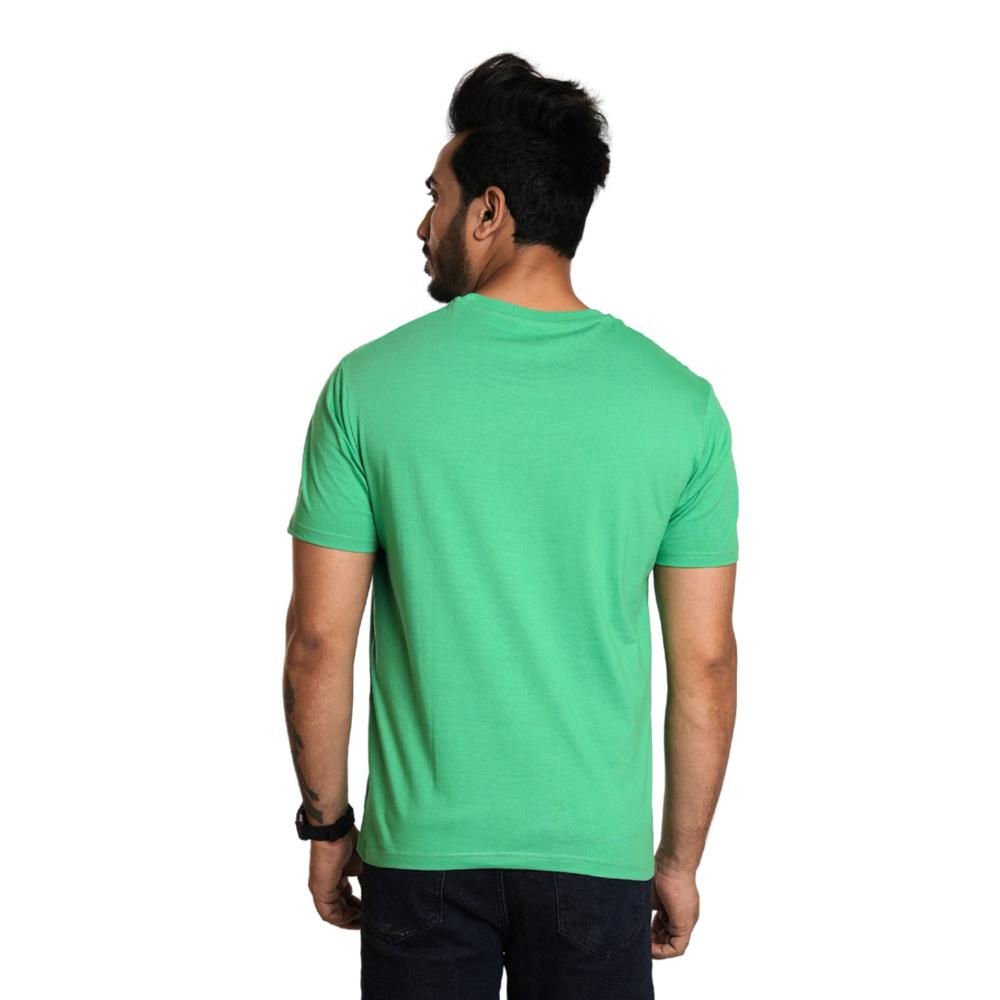Printed Cotton Men T-shirt - Cotton & Polyester Blend | Comfortable Fit, Versatile Style, Ideal For Everyday Wear