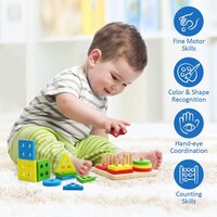 Wooden Sorting & Stacking Toy