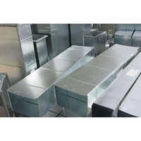 Pre Fabricated Duct - Color: Silver