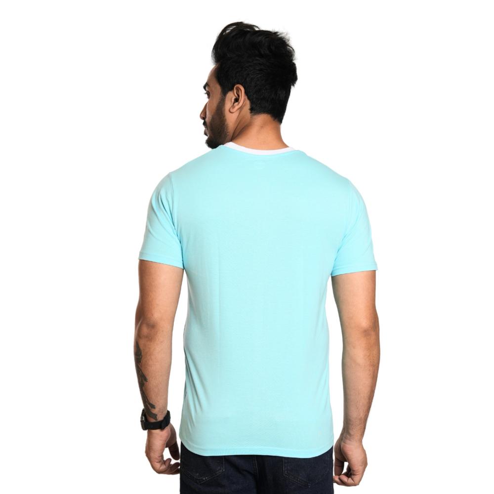 Poly Cotton Men T-shirt - Cotton & Polyester Blend, Comfortable Fit For Everyday Wear