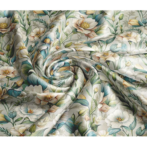 Printed Bamboo Fabric - Attributes: Light In Weight