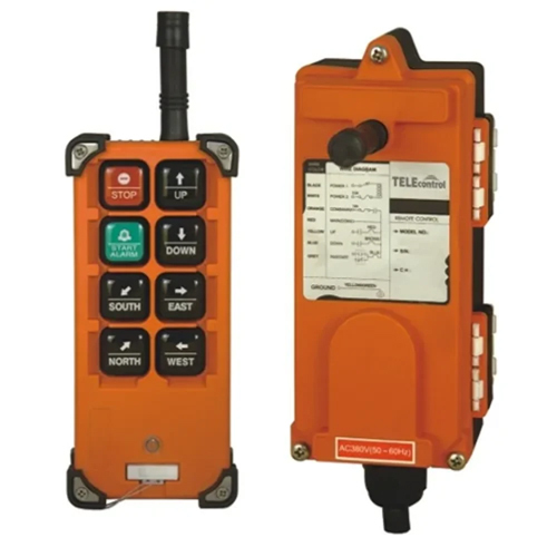 Overhead Crane Radio Remote Control - Color: Orange