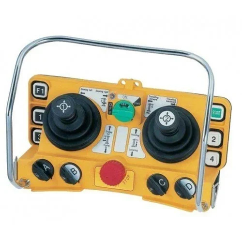 Eot Cranes Joystick Remote Control. - Color: Yellow