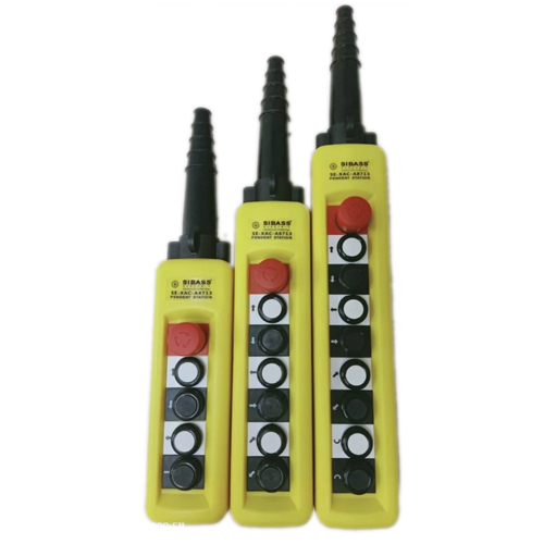 Sibass Pendant Push Button Remote Control. - Color: Yellow