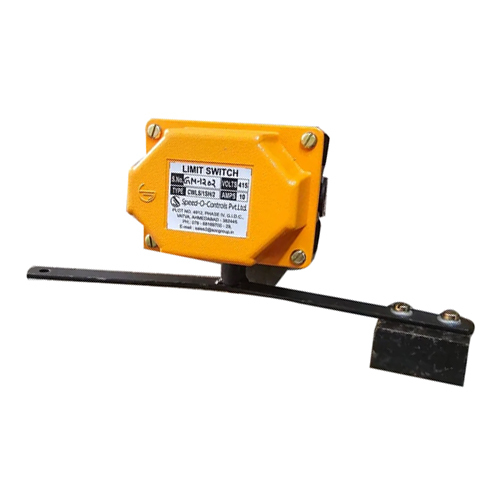 Counter Weight Limit Switch - Color: Yellow