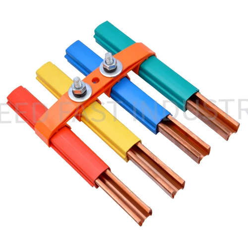 Copper Conductor Busbar System - Color: Silver