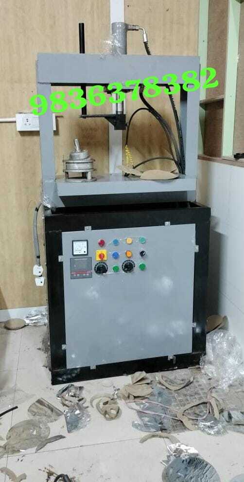 Hydraulic single die high speed paper plate machine