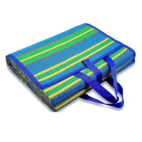 5X7 Folding Mat - Durable Plastic, Customized Shape, Quick-Drying & Washable | Modern Printed Design, Easy to Clean, Versatile for Indoor/Outdoor Use