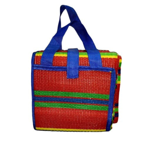 3X6 Traveling Mat - Plastic Material, 3X6 Size, Printed Design | Quick Drying, Hand Washable, Modern Travel Accessory