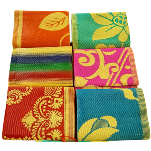 Plastic Modern Mat - Durable Plastic, Customized Size, Printed Pattern in Various Colors | Quick Drying, Hand Washable, Non-Slip Back Material