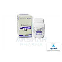 Triomune 150mg-30mg-200mg Tablet - Lamivudine Stavudine Nevirapine, 30 Capsule-shaped White Tablets, Pharmaceutical Grade