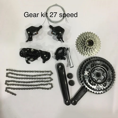 27 Speed Bicycle Gear Kit - Dimension (L*W*H): 30Mm To 50Mm Approx. Millimeter (Mm)