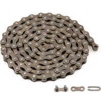 Alloy Steel Bicycle Chain - 5mm To 6mm Height | Efficient Energy Transfer For Smooth Movement, 1 To 2 Year Warranty, Suitable For Standard Bicycles