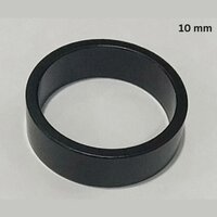 10mm Straight Alloy Spacer - 10 Millimeter Size | Durable Space-enhancing Component For Bicycle Mechanicals, Warranty Available