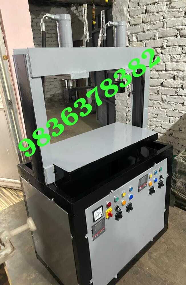 Double die heavy duty paper plate making machine
