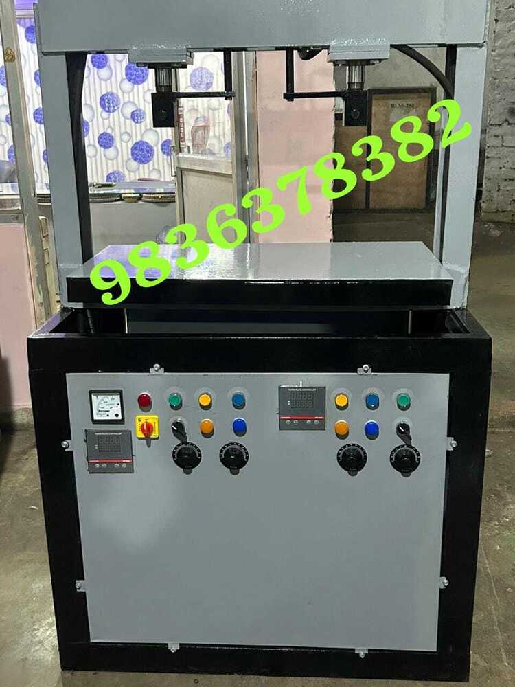 Double die heavy duty paper plate making machine