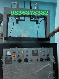 Double die heavy duty paper plate making machine
