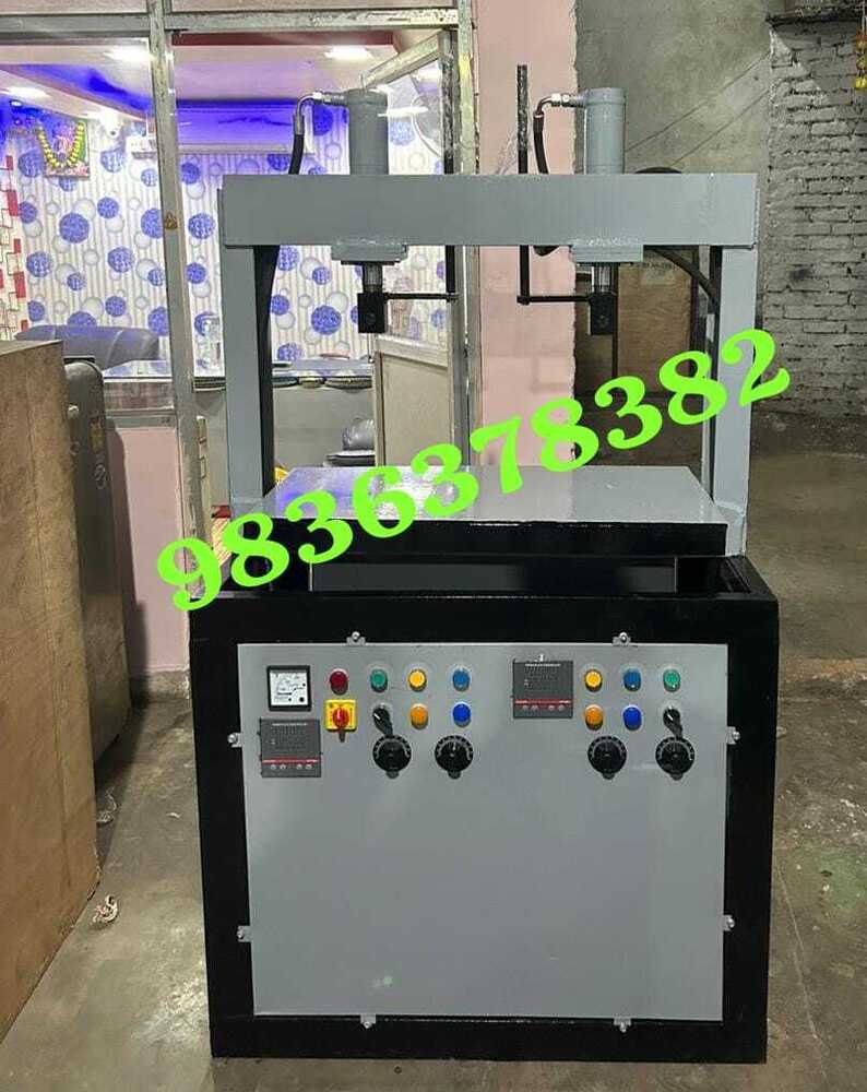 Double die heavy duty paper plate making machine