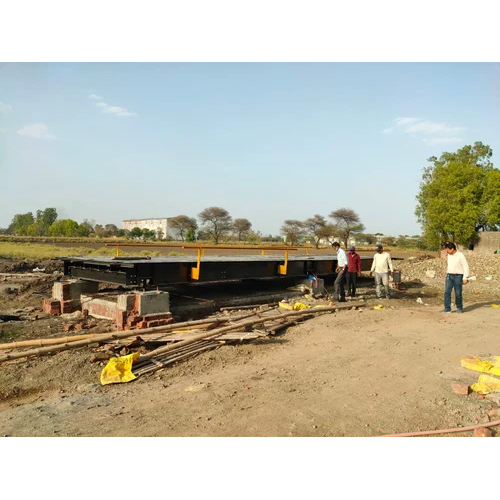 80 Ton Thomsons Heavy Duty Pitless Weighbridge