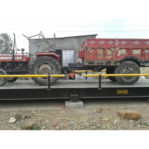 50 Ton Thomsons Top Loading Pitless Weighbridge - Material: Mild Steel