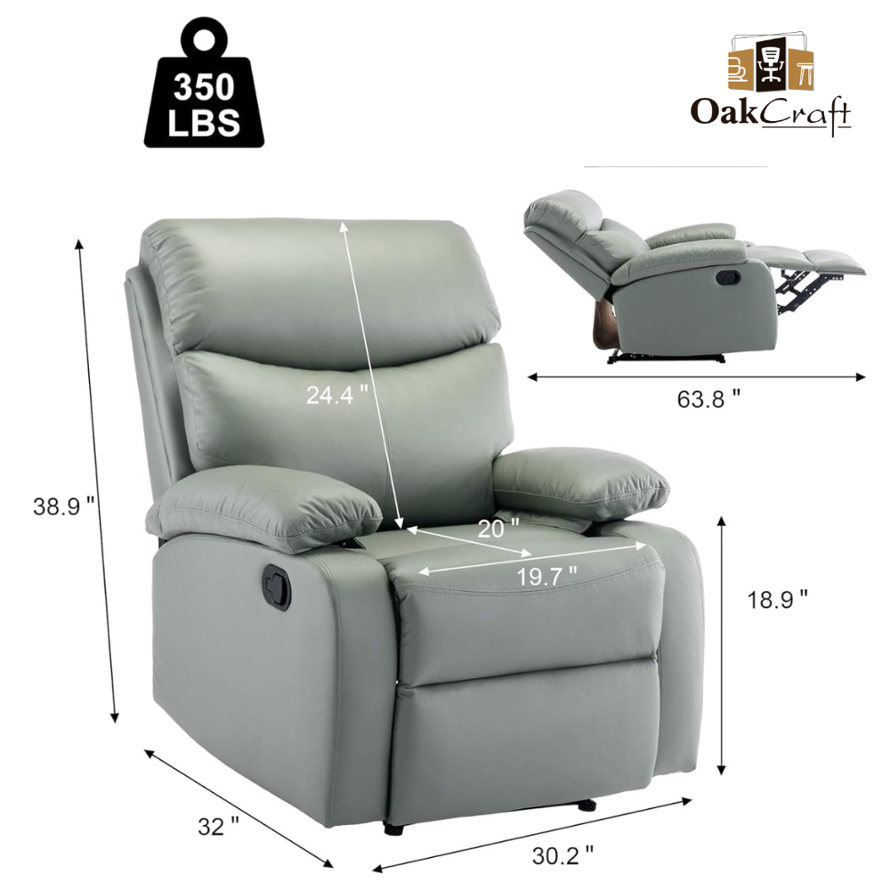 Recliner Chair Sofa - Assembly: No Assembly Required