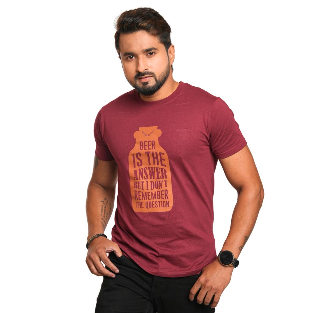 men Half  t -shirt