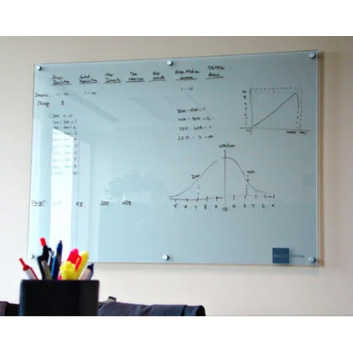 School White Glass Writing Boards - Feature: Magnetic