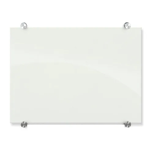 Office Non Magnetic Glass Board - Material: Metal