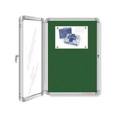 Door Covered Acrylic Notice Board