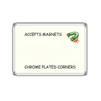 Magnetic Ceramic White Board - Material: Metal