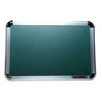 Chrome Plated Magnetic Green Board - High-quality Felt Material, Customizable Size | Ideal For Schools, Colleges, Offices, And Homes, 1-year Warranty