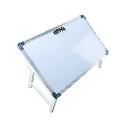 Foldable Metal White Board Study Table