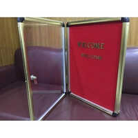 Acrylic Door Cover Groove Board - Feature: Magnetic